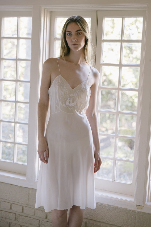 1930s export silk slip