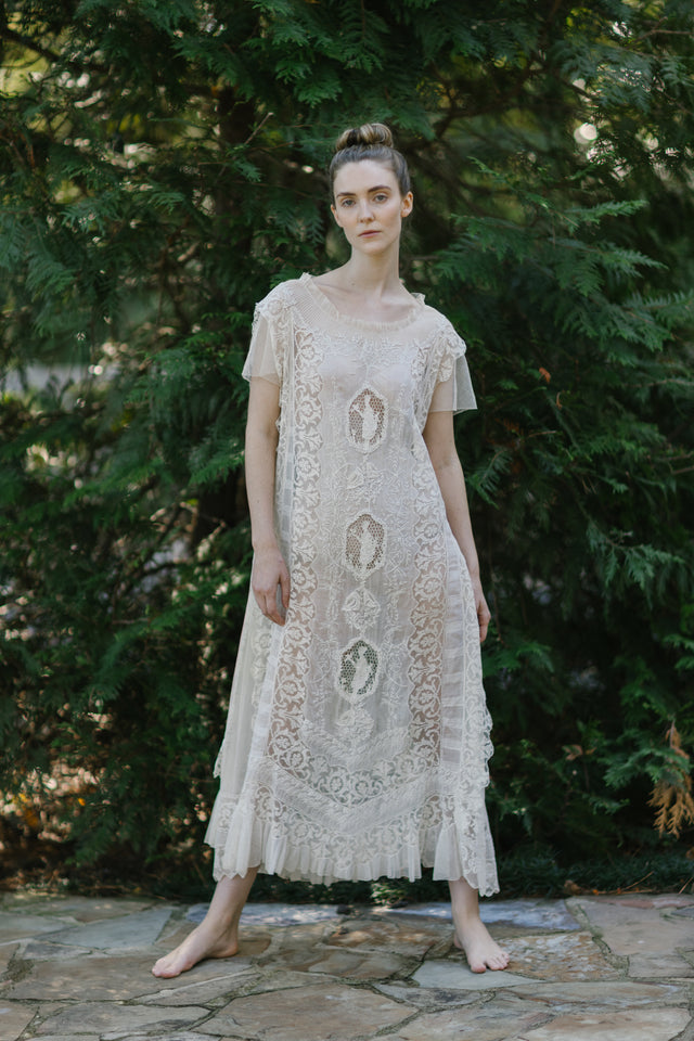 Antique Boué Soeurs lingerie dress