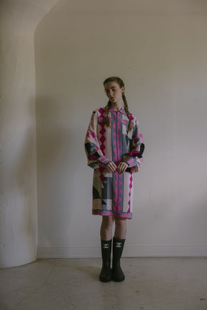 Vintage 1960s Pucci silk crepe dress, Italy