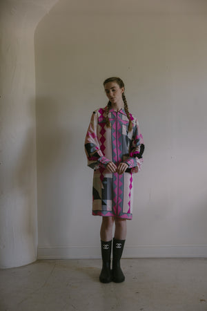 Vintage 1960s Pucci silk crepe dress, Italy