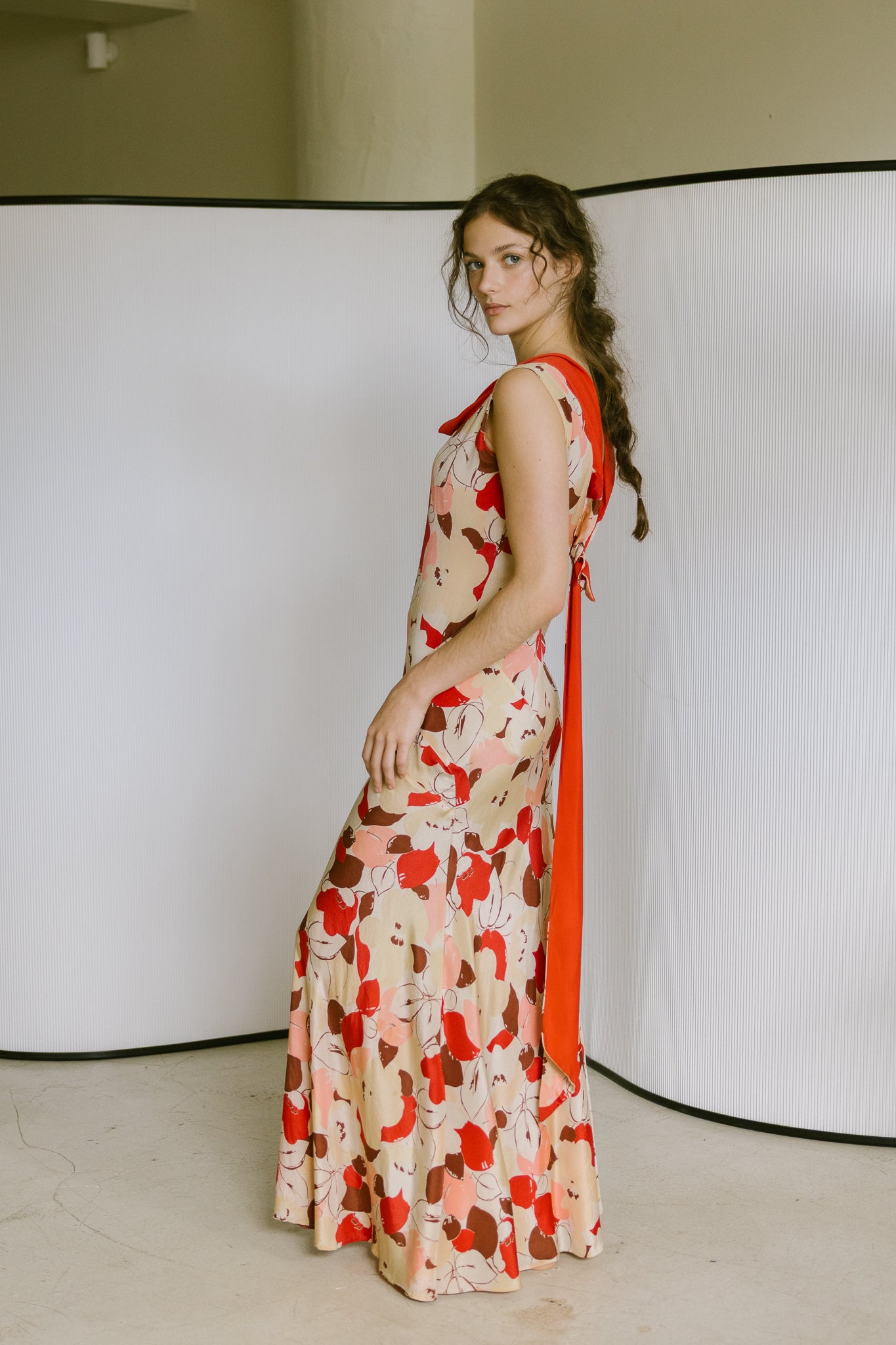 1930s silk crepe dress set