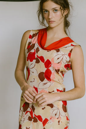 1930s silk crepe dress set