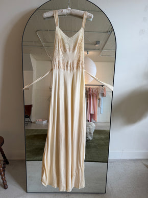 1930s bridal trousseau lingerie gown