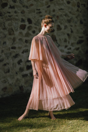 Vanity fair 1940s pink peignoir set