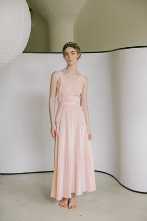 1930s silk nightgown, France