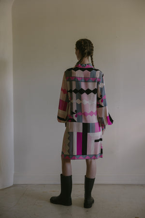 Vintage 1960s Pucci silk crepe dress, Italy