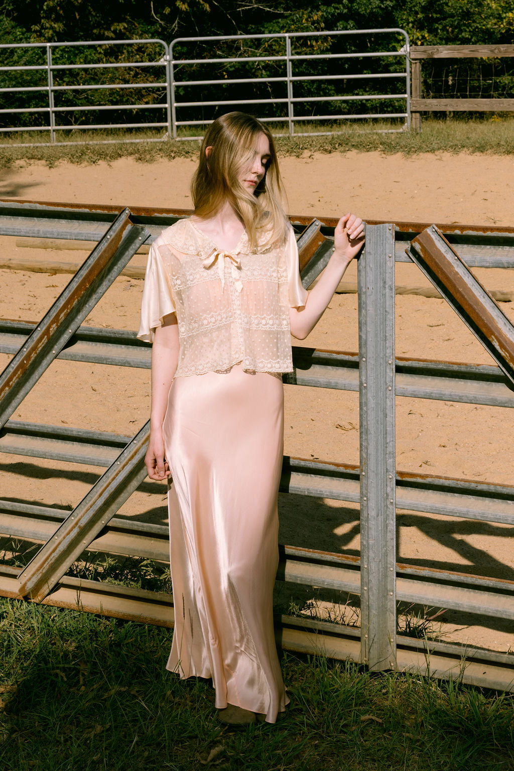 1920s English lace bed jacket