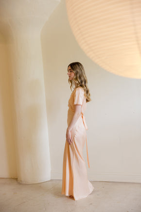 1930s barbizon satin slip dress