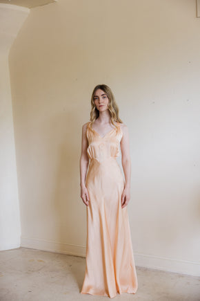 1930s Barbizon  pure silk nightgown