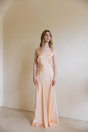 1930s Barbizon  pure silk nightgown