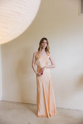 1930s Barbizon  pure silk nightgown