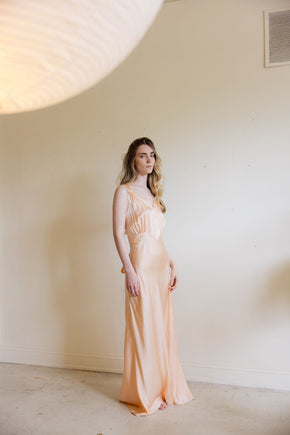 1930s Barbizon  pure silk nightgown
