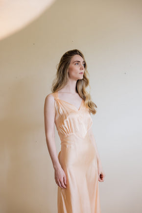 1930s Barbizon  pure silk nightgown