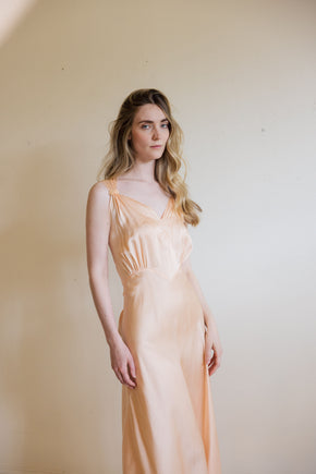 1930s Barbizon  pure silk nightgown