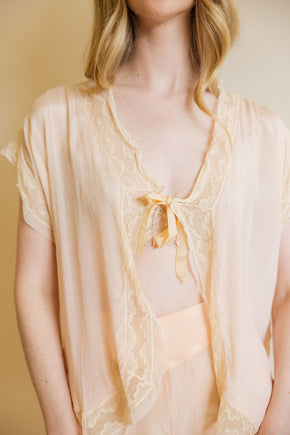 1930s silk PJ set