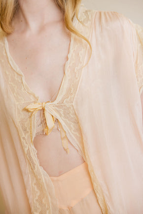 1930s silk PJ set