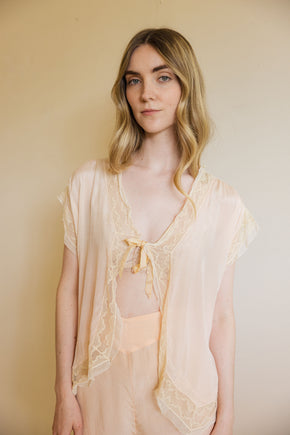 1930s silk PJ set
