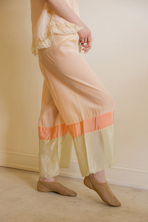 1930s silk PJ set