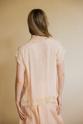 1930s silk PJ set