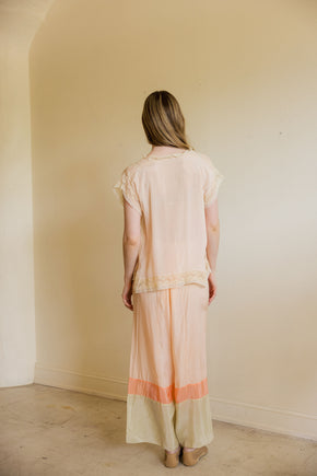 1930s silk PJ set