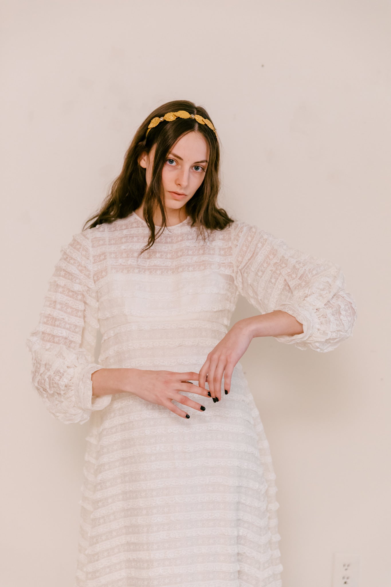 1960s organza gown