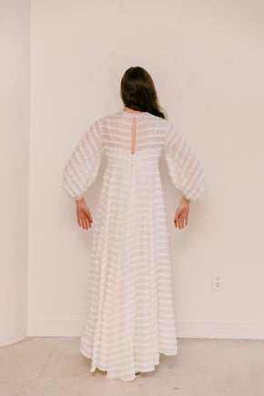 1960s organza gown