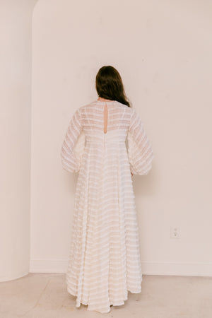 1960s organza gown