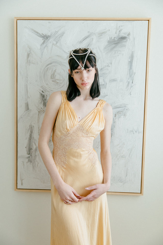 Antique 1920s Flapper headpiece