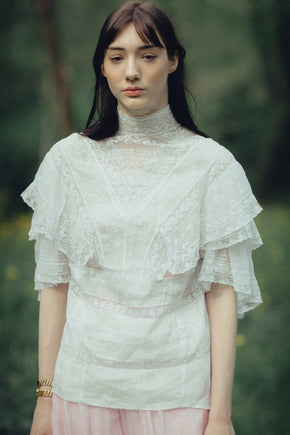 Edwardian lace blouse