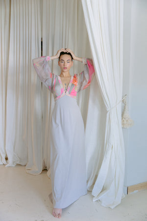 1970s Leonard Paris gown
