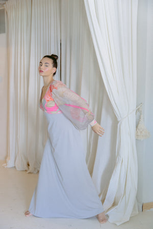 1970s Leonard Paris gown